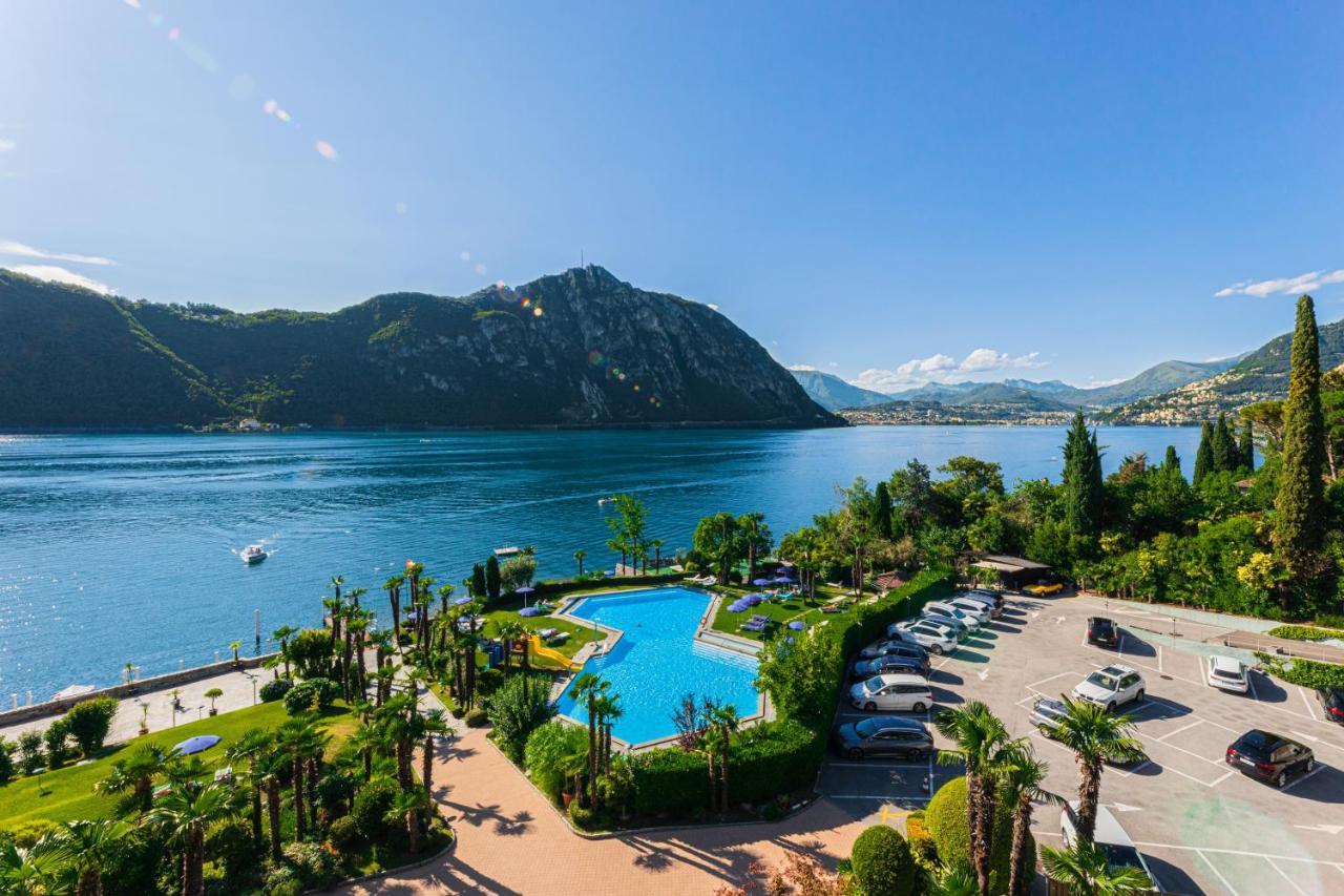 Relax-Lugano Lake Bissone Ngoại thất bức ảnh