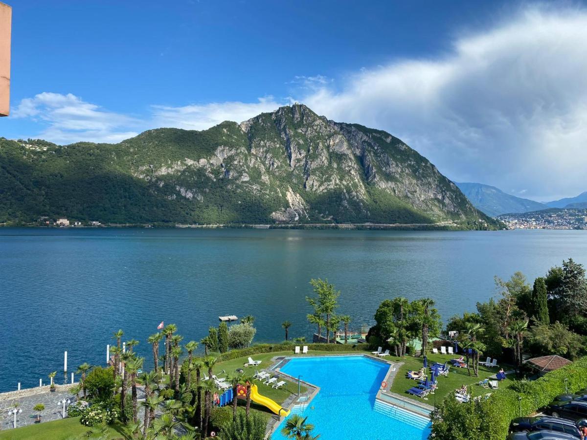 Relax-Lugano Lake Bissone Ngoại thất bức ảnh