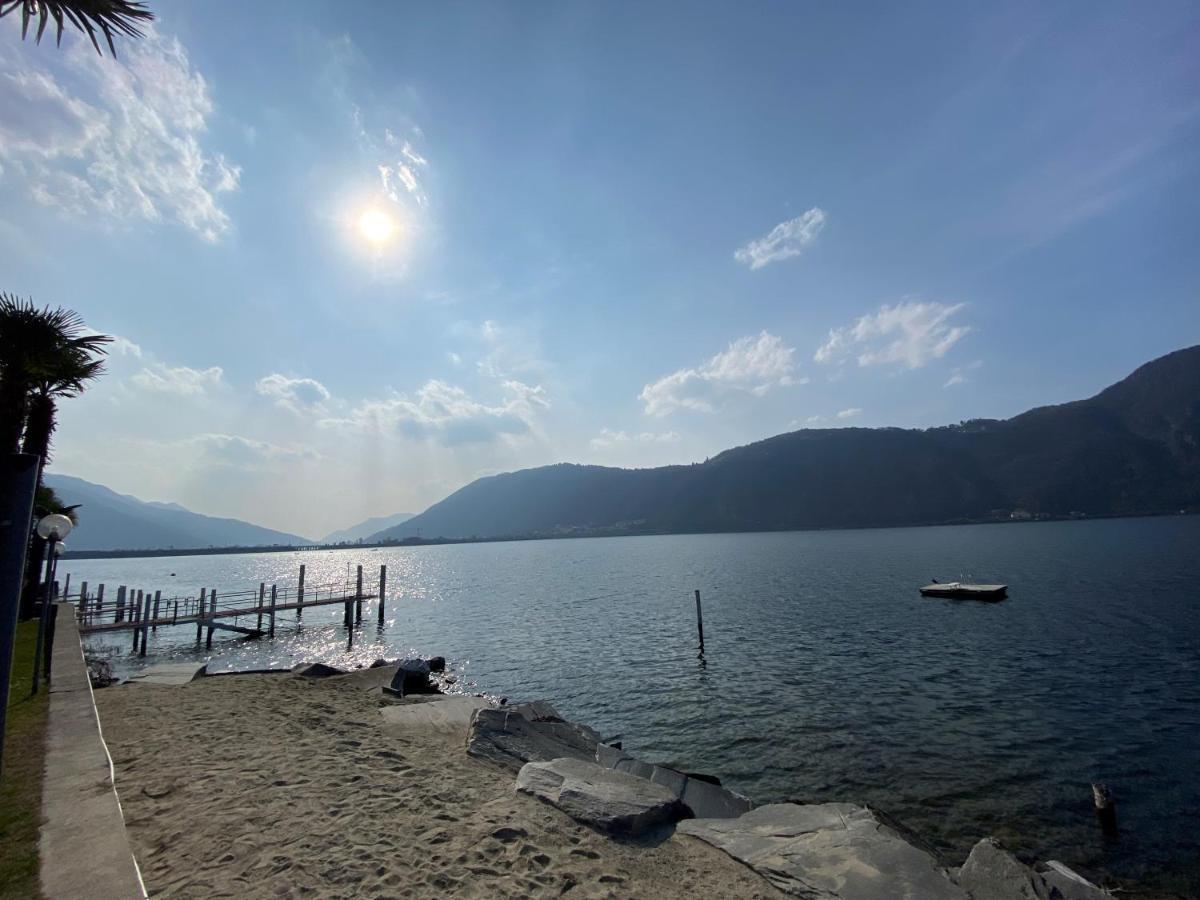 Relax-Lugano Lake Bissone Ngoại thất bức ảnh