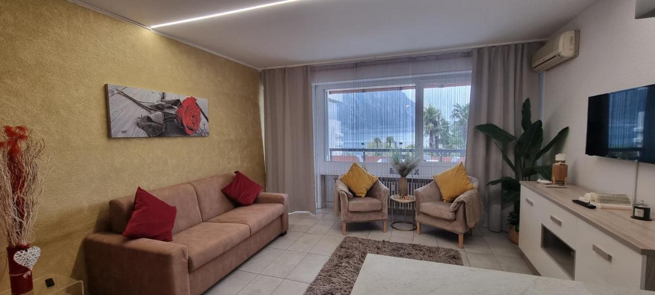 Relax-Lugano Lake Bissone Ngoại thất bức ảnh
